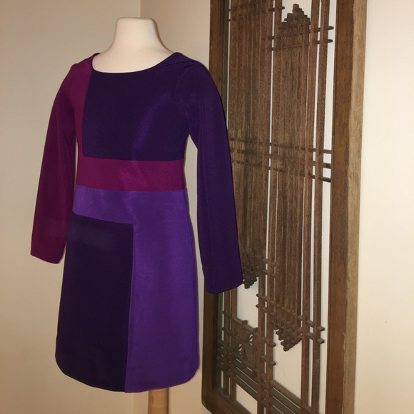 Studio 342 Block Print Dress, Child’s Size 10. - Picture 1 of 7